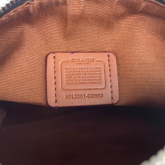 Coach Rowan Satchel Bag In Signature Denim Canvas NWT CY699 - Picture 7 of 7